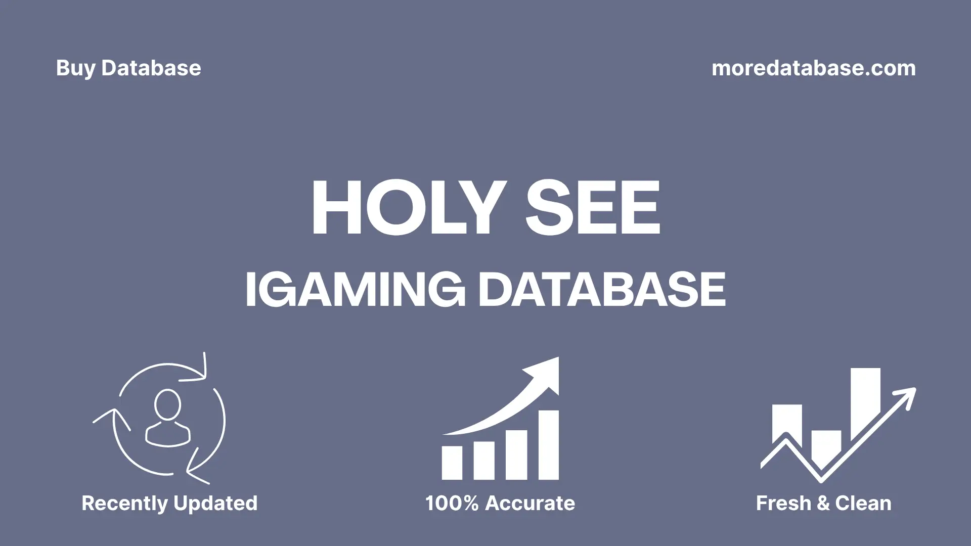Holy See iGaming Database 1 Million Package